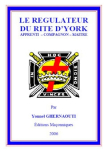 Le régulateur du Rite d'York