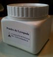 Poudre de lycopode en pot