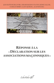 Réponse à la déclaration sur les associations maçonniques_Collectif